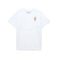 Casablanca washed distressed short-sleeved American high street T-shirts