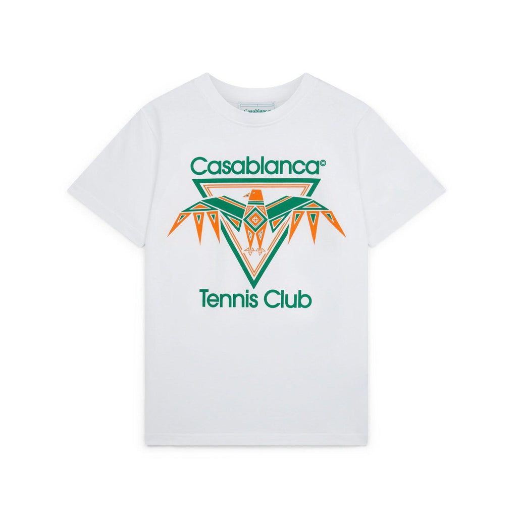 Casablanca washed distressed short-sleeved American high street T-shirts