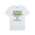 Casablanca washed distressed short-sleeved American high street T-shirts