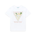 Casablanca washed distressed short-sleeved American high street T-shirts