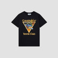 Casablanca washed distressed short-sleeved American high street T-shirts