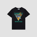 Casablanca washed distressed short-sleeved American high street T-shirts