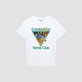 Casablanca washed distressed short-sleeved American high street T-shirts