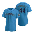 menshop  Seattle Mariners #44 Julio Rodr¨ªguez Royal  Flex Base Stitched Jersey