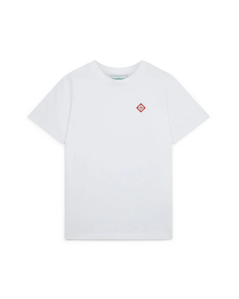 Casablanca washed distressed short-sleeved American high street T-shirts