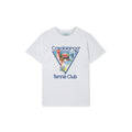 Casablanca washed distressed short-sleeved American high street T-shirts
