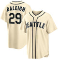 menshop  Seattle Mariners #29 Cal Raleigh Cream  Alternate Stitched Jersey